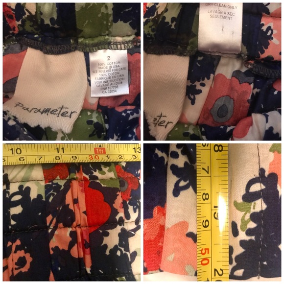 Anthropologie Parameter Floral Skirt- Small EUC - Picture 8 of 8